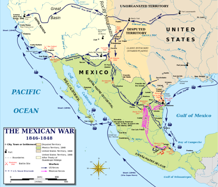 map-northern-mexico-mexico-manifest-destiny
